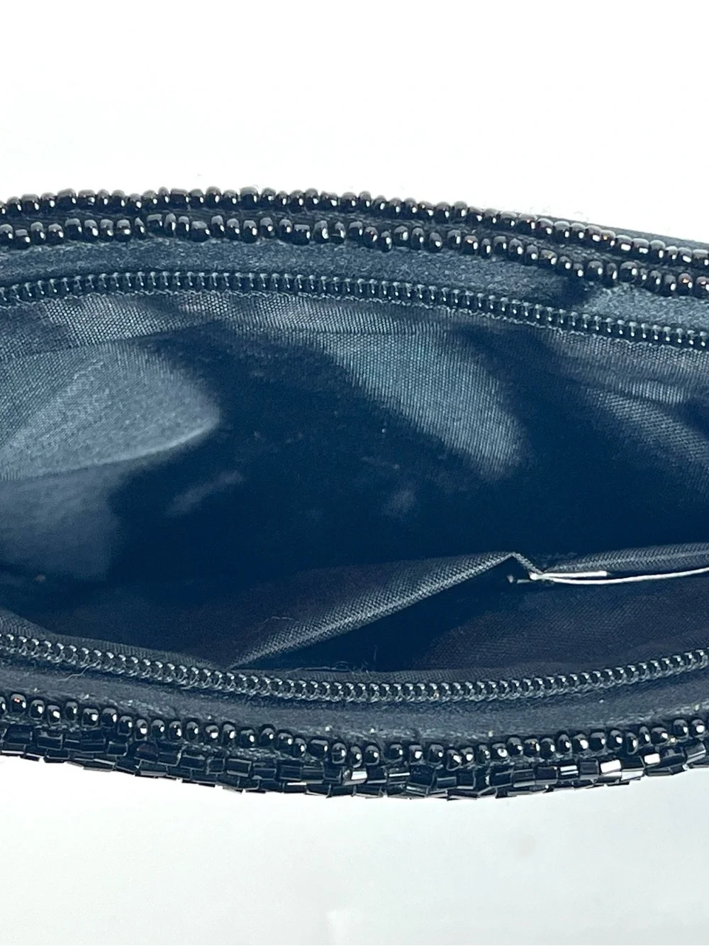 Black Beaded Evening Bag